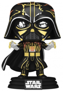 Figurina - Funko Pop! Star Wars: Darth Vader Retro (Glow in the Dark)