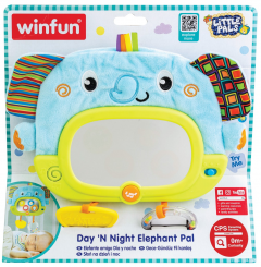 Jucarie bebelusi - Day N' Night Elephant Pal