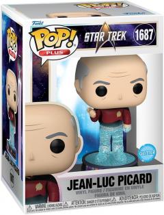 Figurina - Funko Pop! Plus Star Trek Transporter: Jean-Luc Picard