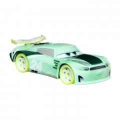 Masinuta metalica Disney Cars 3 Glow Racers - Chase Racelott