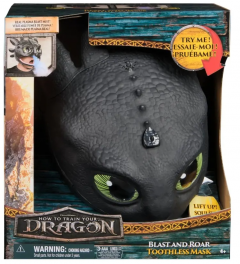 Masca - How To Train Your Dragon - Blast and Roar Toothless Mask