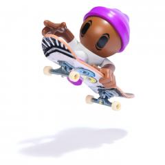 Set de joaca - Tech Deck Sk8 Crew Series 2 - Placa si figurina cu sapca mov