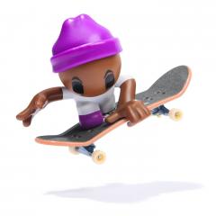 Set de joaca - Tech Deck Sk8 Crew Series 2 - Placa si figurina cu sapca mov