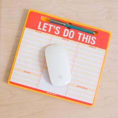 Pen-to-Paper Mousepad - Let’s Do This