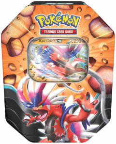 Pokemon TCG - Slashing Legends Tin (Zacian ex / Koraidon ex)