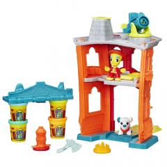 Play-Doh Town Firehouse Playset