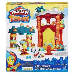 Play-Doh Town Firehouse Playset