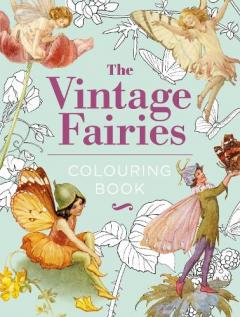 Coperta cărții Vintage Fairies Colouring Book