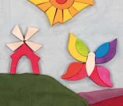 Set de constructie - Fluture - Goki