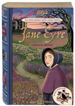 Puzzle cu doua fete - Jigsaw Library - Jane Eyre