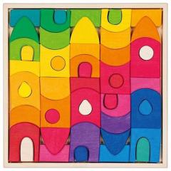 Puzzle din lemn - Orasul Magic - Morgana