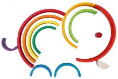 Set de constructie - Curcubeu