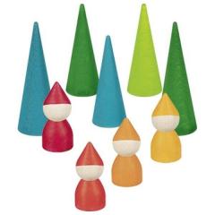 Jucarie din lemn - Padurea piticilor