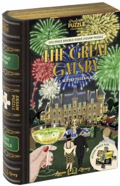 Puzzle cu doua fete - Jigsaw Library - The Great Gatsby