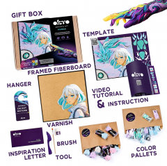 Set creativ - Sensory Art - Manga Air