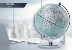 Glob pamantesc Gagarin, verde-alb