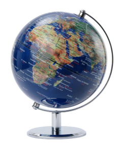 Glob pamantesc Lunar, albastru