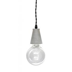 Lampa din beton - Concrete Pendant Lamp Cone | Kikkerland