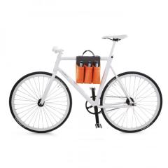 6 Pack - Geanta pentru biciclete portocaliu si negru