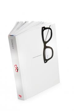 Semn de carte magnetic - Black Reading Glasses Donkey