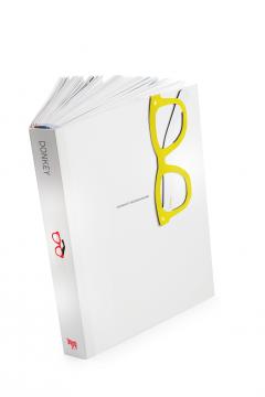 Semn de carte magnetic - Yellow Reading Glasses Donkey