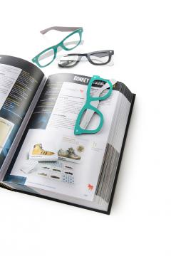 Semn de carte magnetic - Mint Reading Glasses