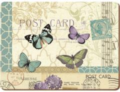 Suport farfurie - Postcard with Butterflies
