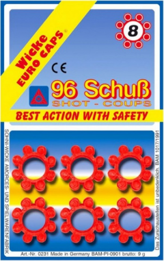 Capse 8 bucati (set de 12 inele)