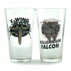 Set 2 pahare mari - Star Wars (Spacecraft)