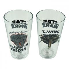 Set 2 pahare mari - Star Wars (Spacecraft)