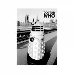 Magnet metalic - Dr Who (Grayscale Dalek)