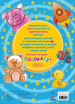 Desenele mele la 2 ani. Peste 90 de imagini de colorat