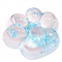 Jucarie antistres - Pinch Family - Sclipici transparent (6 culori - pret pe bucata)