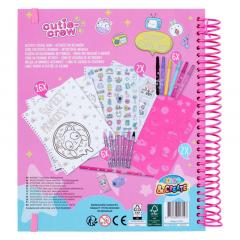 Set de colorat cu sabloane - Cutie Crew