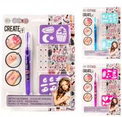 Set tatuaje pentru copii - Create It! (mai multe culori, pret pe bucata)