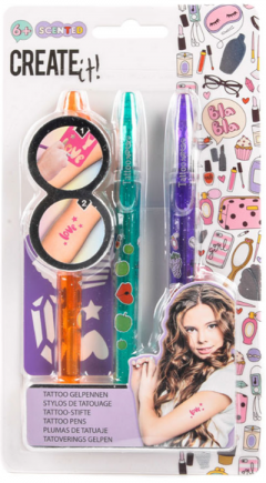 Set tatuaje pentru copii - Create It! (mai multe culori, pret pe bucata)