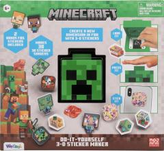 Jucarie creativa - Minecraft Do-It-Yourself 3D Sticker Maker