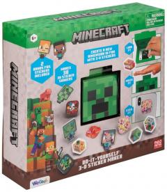 Jucarie creativa - Minecraft Do-It-Yourself 3D Sticker Maker