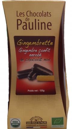 Bomboane ciocolata neagra cu ghimbir - Les Chocolats de Pauline