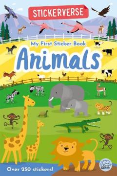 Coperta cărții Stickerverse - My First Sticker Book Animals