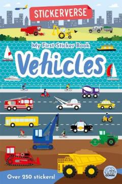 Coperta cărții Stickerverse - My First Sticker Book Vehicles