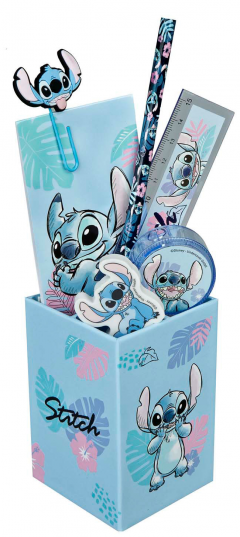 Suport 7 instrumente de scris - Disney - Lilo & Stitch - Stitch