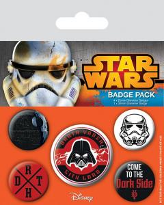 Insigna - Star Wars - Dark Side - mai multe modele