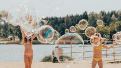 Set baloane de sapun gigante - Pro Multi Butterfly