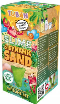 Set DIY experimente - Slime si nisip modelator