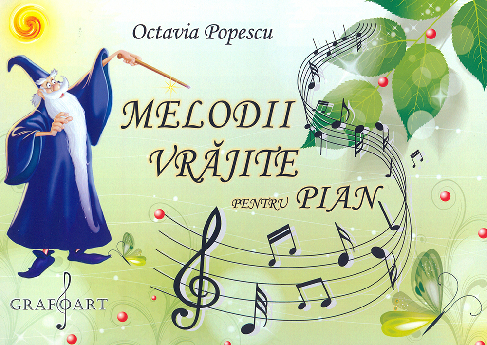 Warlike translator Pessimistic Melodii vrajite pentru pian - Octavia Popescu