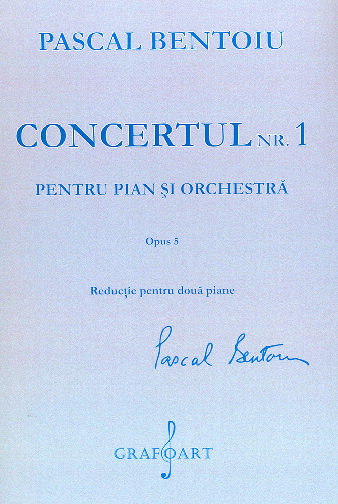 Concertul nr. 1 pentru pian si orchestra - Opus 5