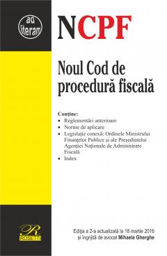 Noul Cod de procedura fiscala