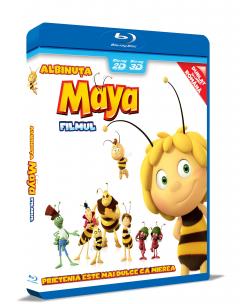 Albinuta Maya, Filmul 2D+3D (Blu Ray Disc)  / Maya the Bee Movie 