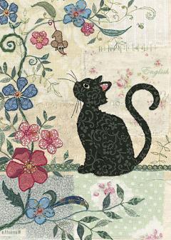 Felicitare - Cat and Mouse Bug Art